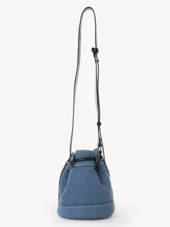 Sacs Porté Épaule-Chloé Petit Sac Seau Vicki Denim