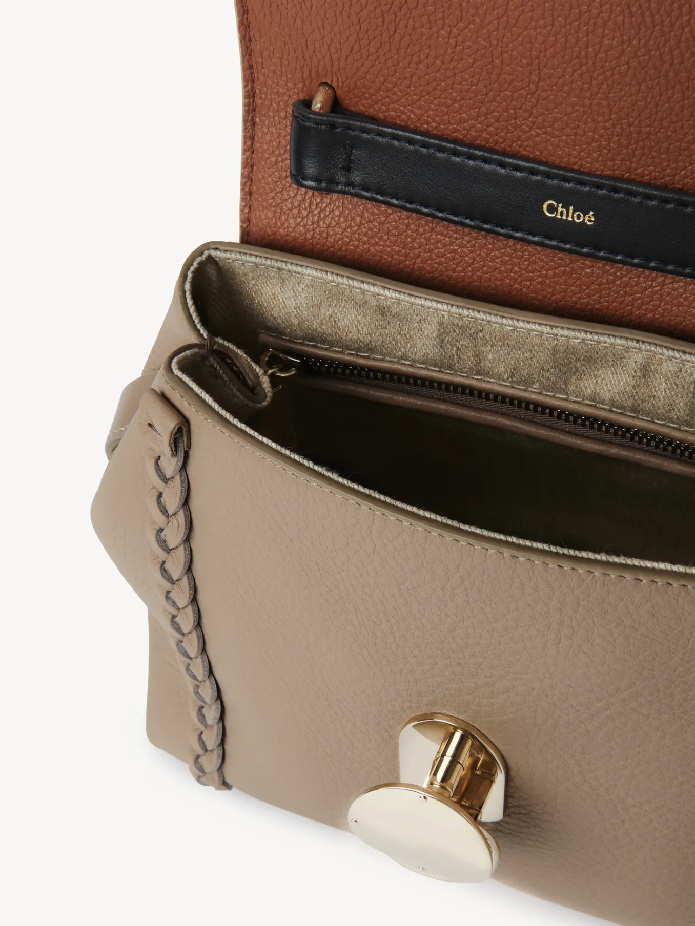 Sacs Porté Épaule-Chloé Petit Sac Souple Porte Épaule Penelope Woodrose