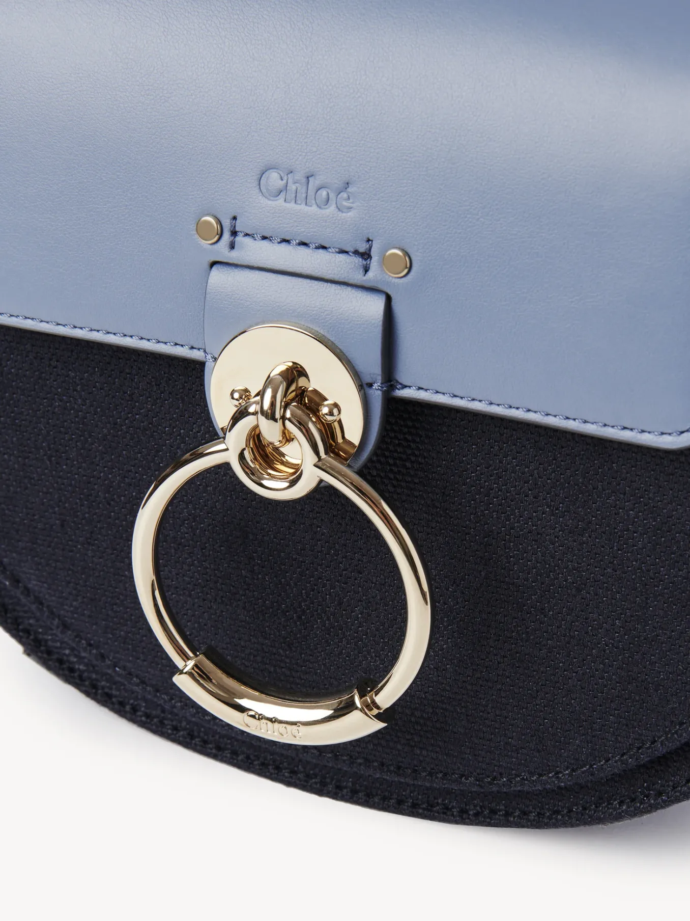 Sacs À Bandoulière-Chloé Petit Sac Tess Multicolor Blue 1