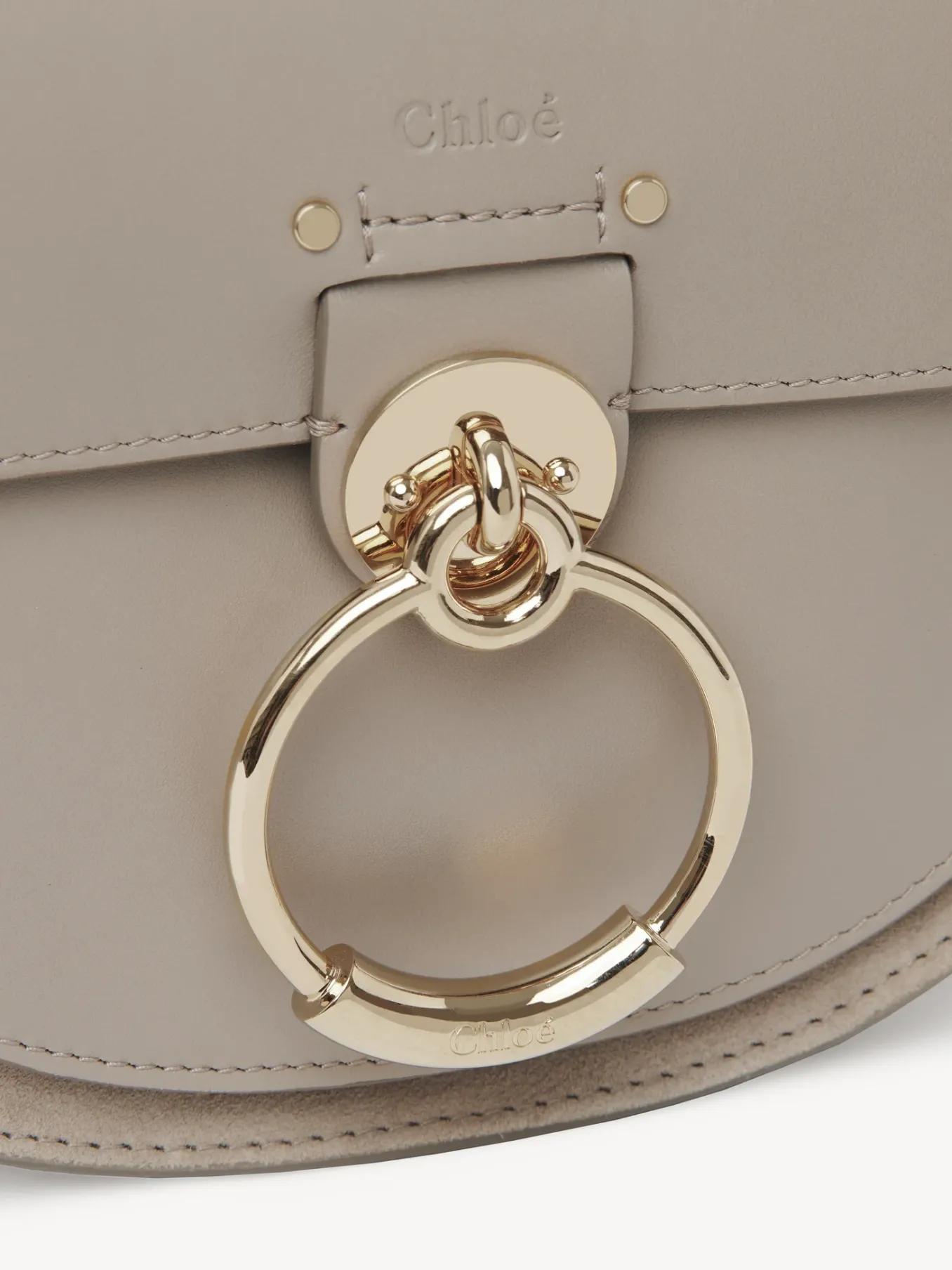 Sacs À Bandoulière-Chloé Petit Sac Tess Motty Grey