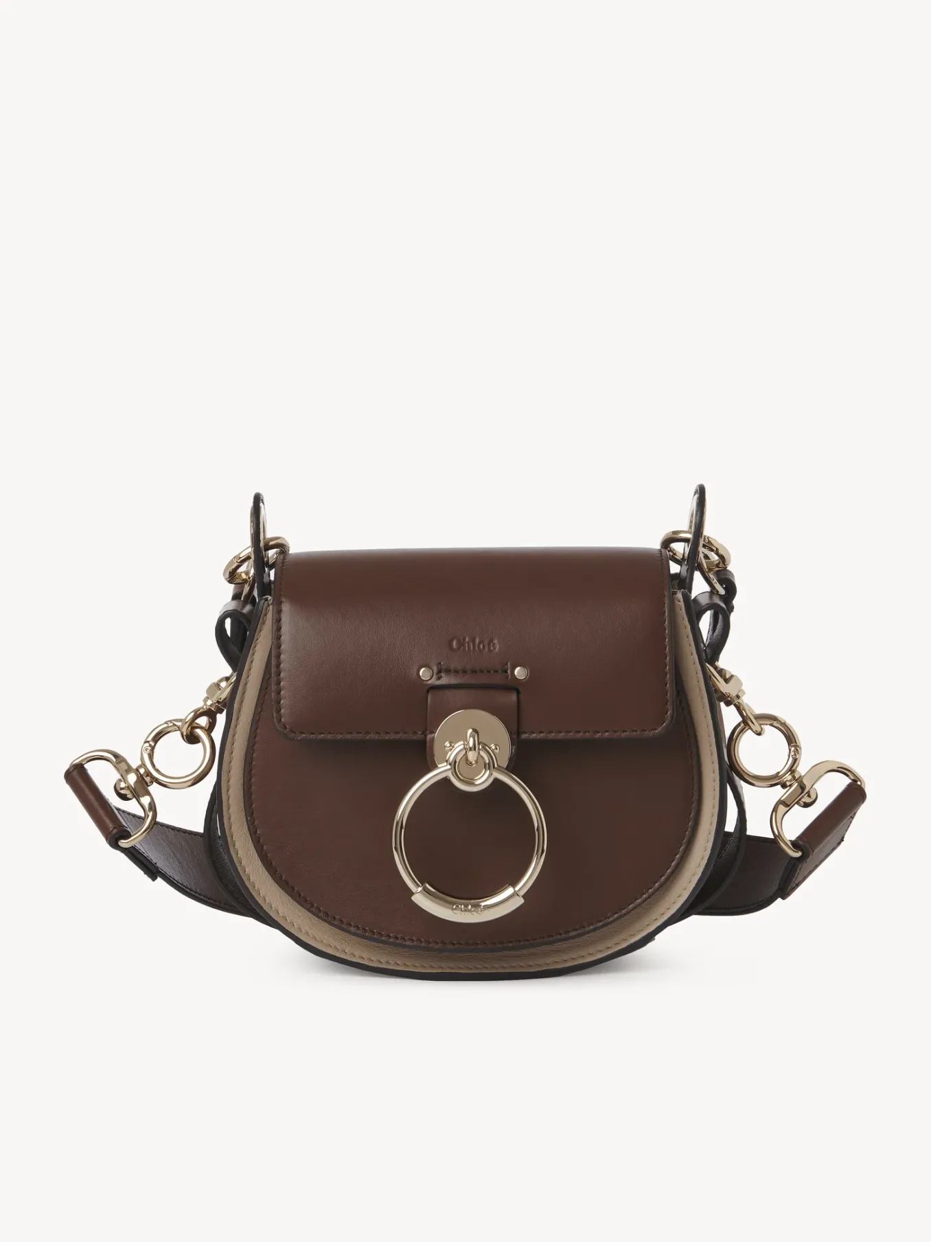 Sacs À Bandoulière-Chloé Petit Sac Tess Argil Brown
