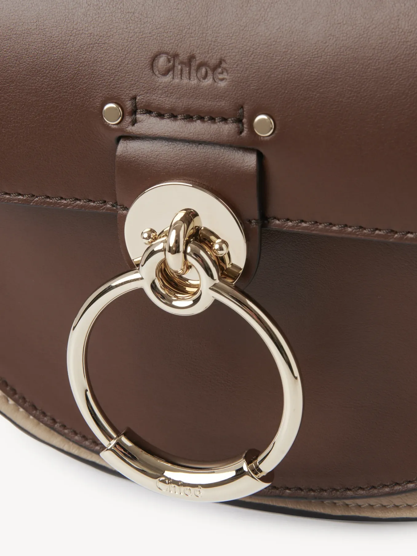 Sacs À Bandoulière-Chloé Petit Sac Tess Argil Brown