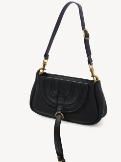 Mini Sacs-Chloé Petite Pochette A Bandoulière Marcie Noir