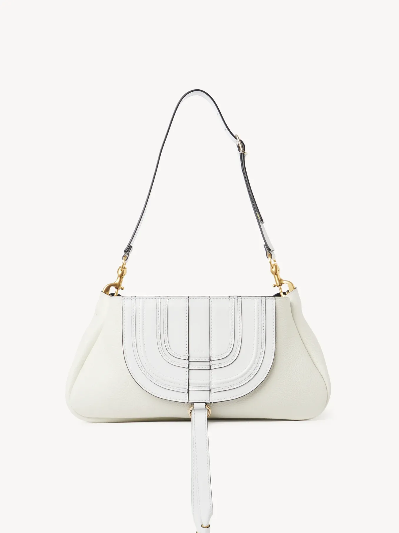 Pochettes-Chloé Pochette A Bandoulière Marcie Blanc