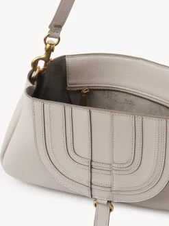 Sacs Porté Épaule-Chloé Pochette A Bandoulière Marcie Wild Grey