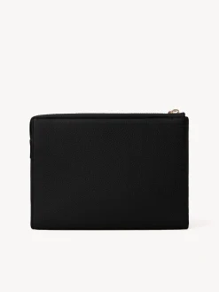 Pochettes-Chloé Pochette Alphabet Noir