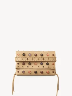 Mini Sacs-Chloé Pochette Mony Milky Brown