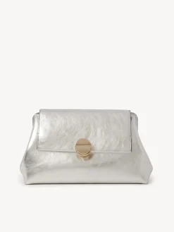 Pochettes-Chloé Pochette Penelope Silver