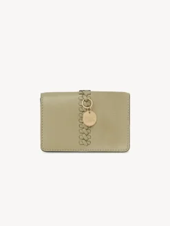 Portefeuilles Compacts-Chloé Pochette Porte-Cartes Tilda Pottery Green