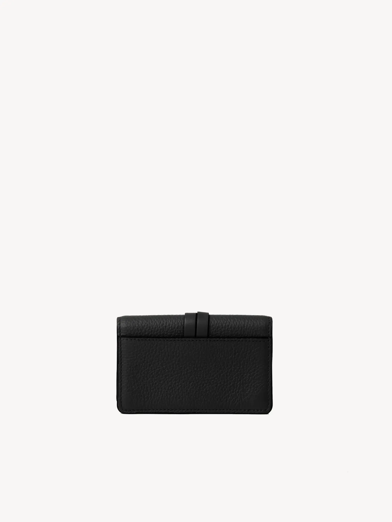 Porte-Cartes-Chloé Pochette Pour Cartes Et Monnaie Alphabet Noir
