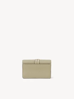 Porte-Cartes-Chloé Pochette Pour Cartes Et Monnaie Alphabet Slate Green