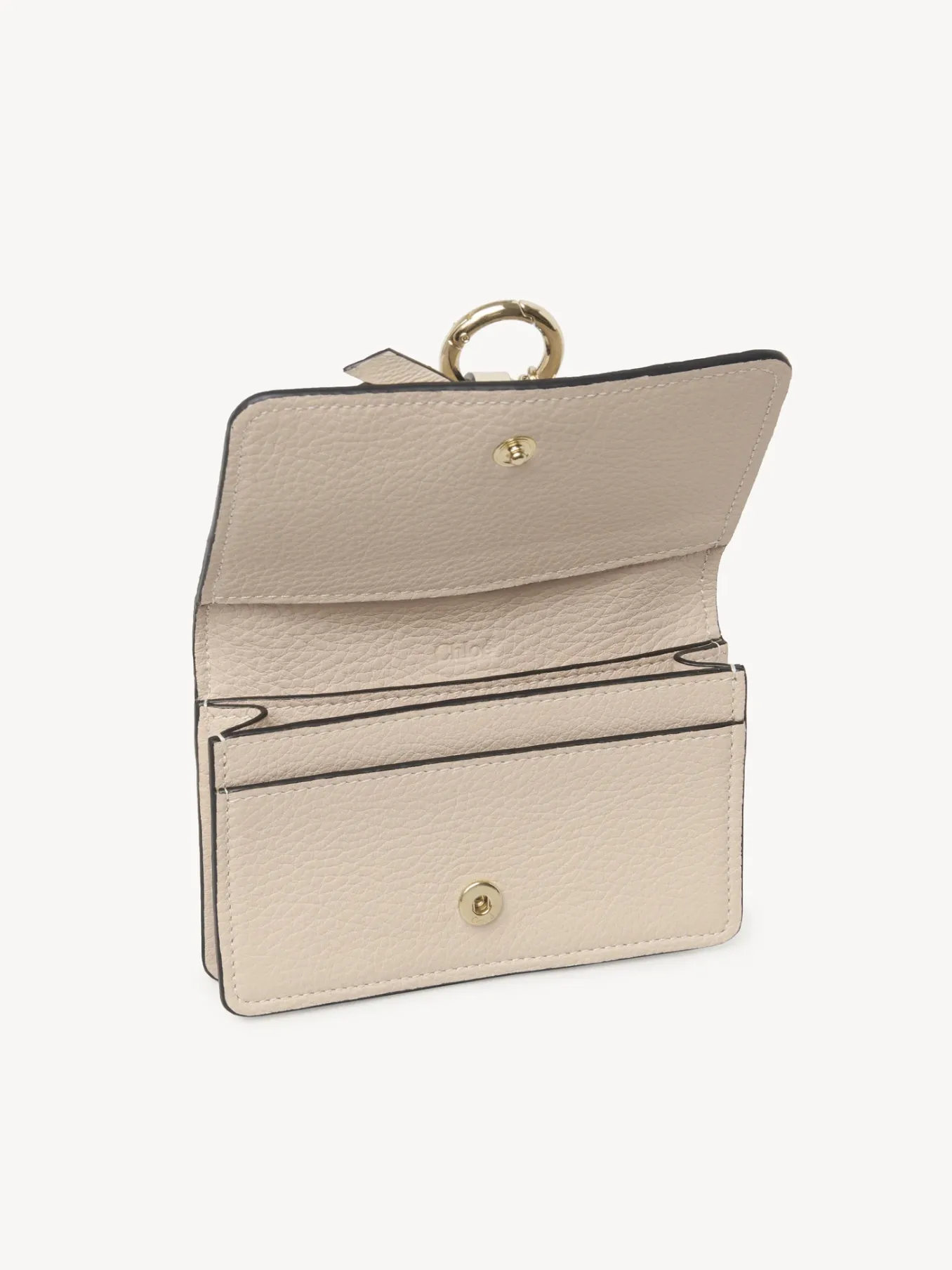 Porte-Cartes-Chloé Pochette Pour Cartes Et Monnaie Alphabet Cement Pink
