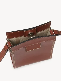 Coques Pour Telephone Et Accessoires-Chloé Pochette Telephone Edith Sepia Brown