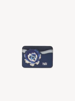 Porte-Cartes-Chloé Porte-Cartes Layers Denim