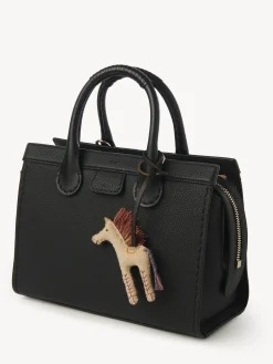 Porte-Cles Et Charms Pour Sac-Chloé Porte-Cles Cheval Silaiwali Pour Chloe Sandy Beige