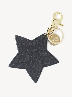 Porte-Cles Et Charms Pour Sac-Chloé Porte-Cles Etoile Joy Rider Noir