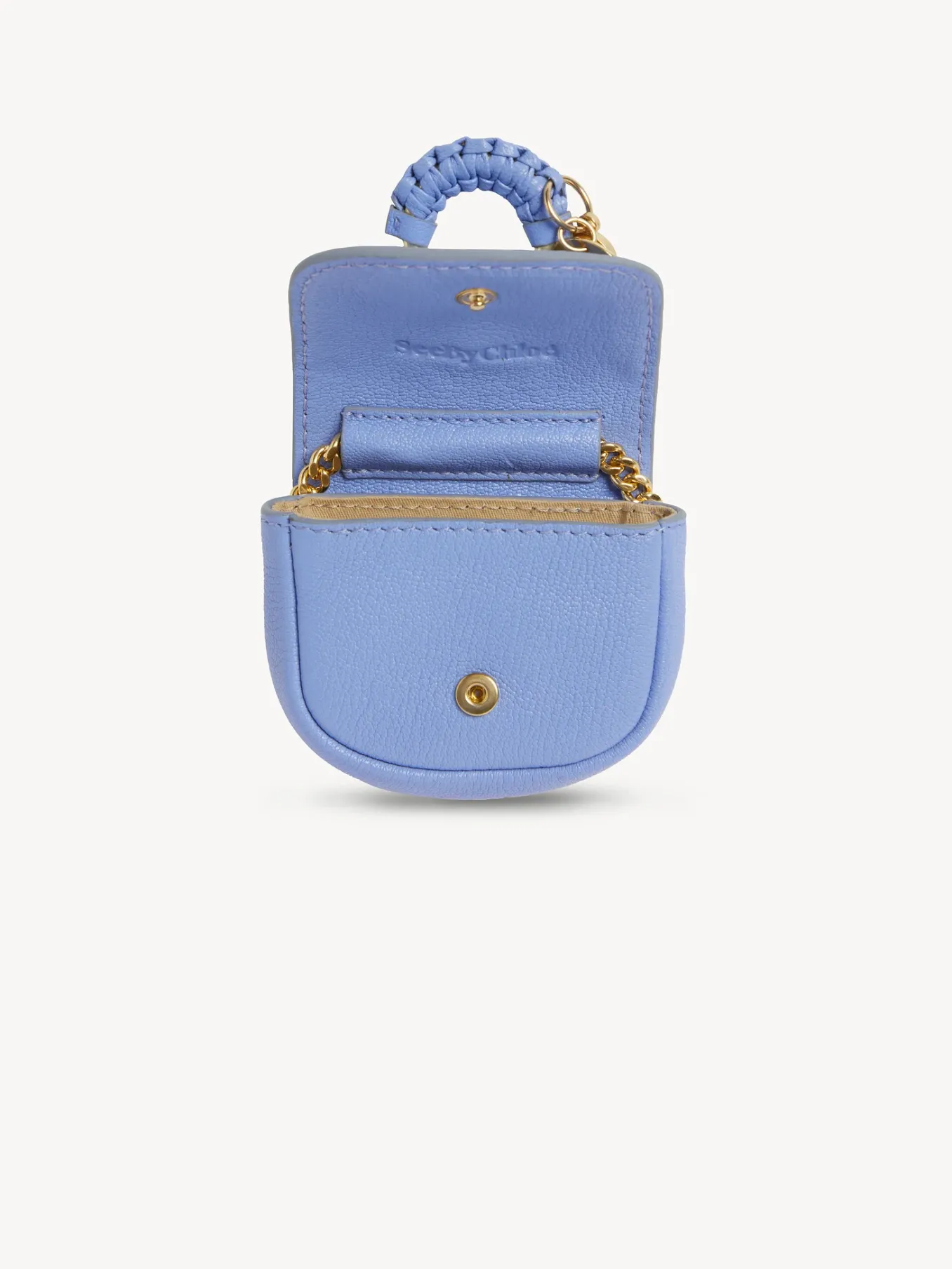 Porte-Cles Et Charms Pour Sac-Chloé Porte-Cles Hana Persian Blue