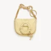 Porte-Cles Et Charms Pour Sac-Chloé Porte-Cles Hana Pure Yellow