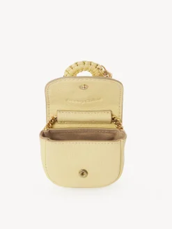 Porte-Cles Et Charms Pour Sac-Chloé Porte-Cles Hana Pure Yellow