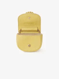 Porte-Cles Et Charms Pour Sac-Chloé Porte-Cles Hana Retro Yellow