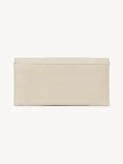 Portefeuilles Longs-Chloé Portefeuille A Rabat Lizzie Cement Beige