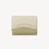 Portefeuilles Compacts-Chloé Portefeuille A Trois Volets Layers Pottery Green