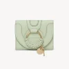 Portefeuilles Compacts-Chloé Portefeuille A Trois Volets Hana Pastel Green