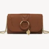 Portefeuilles Longs-Chloé Portefeuille Chaine Hana Caramello