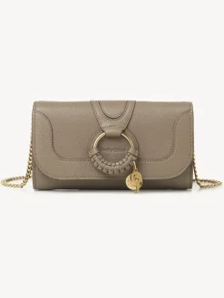 Sacs À Bandoulière-Chloé Portefeuille Chaine Hana Motty Grey