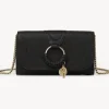 Sacs À Bandoulière-Chloé Portefeuille Chaine Hana Noir