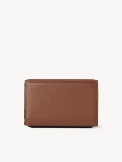 Portefeuilles Compacts-Chloé Portefeuille Compact A Rabat Marcie Tan