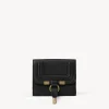 Portefeuilles Compacts-Chloé Portefeuille Compact A Rabat Marcie Noir
