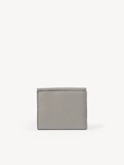 Portefeuilles Compacts-Chloé Portefeuille Compact A Rabat Marcie Cashmere Grey