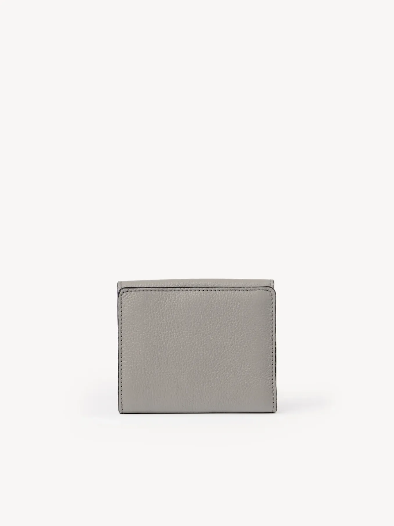 Portefeuilles Compacts-Chloé Portefeuille Compact A Rabat Marcie Cashmere Grey