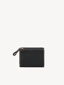 Portefeuilles Compacts-Chloé Portefeuille Compact A Trois Volets Edith Noir