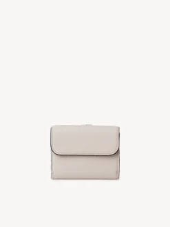 Portefeuilles Compacts-Chloé Portefeuille Compact A Trois Volets Alphabet Wild Grey