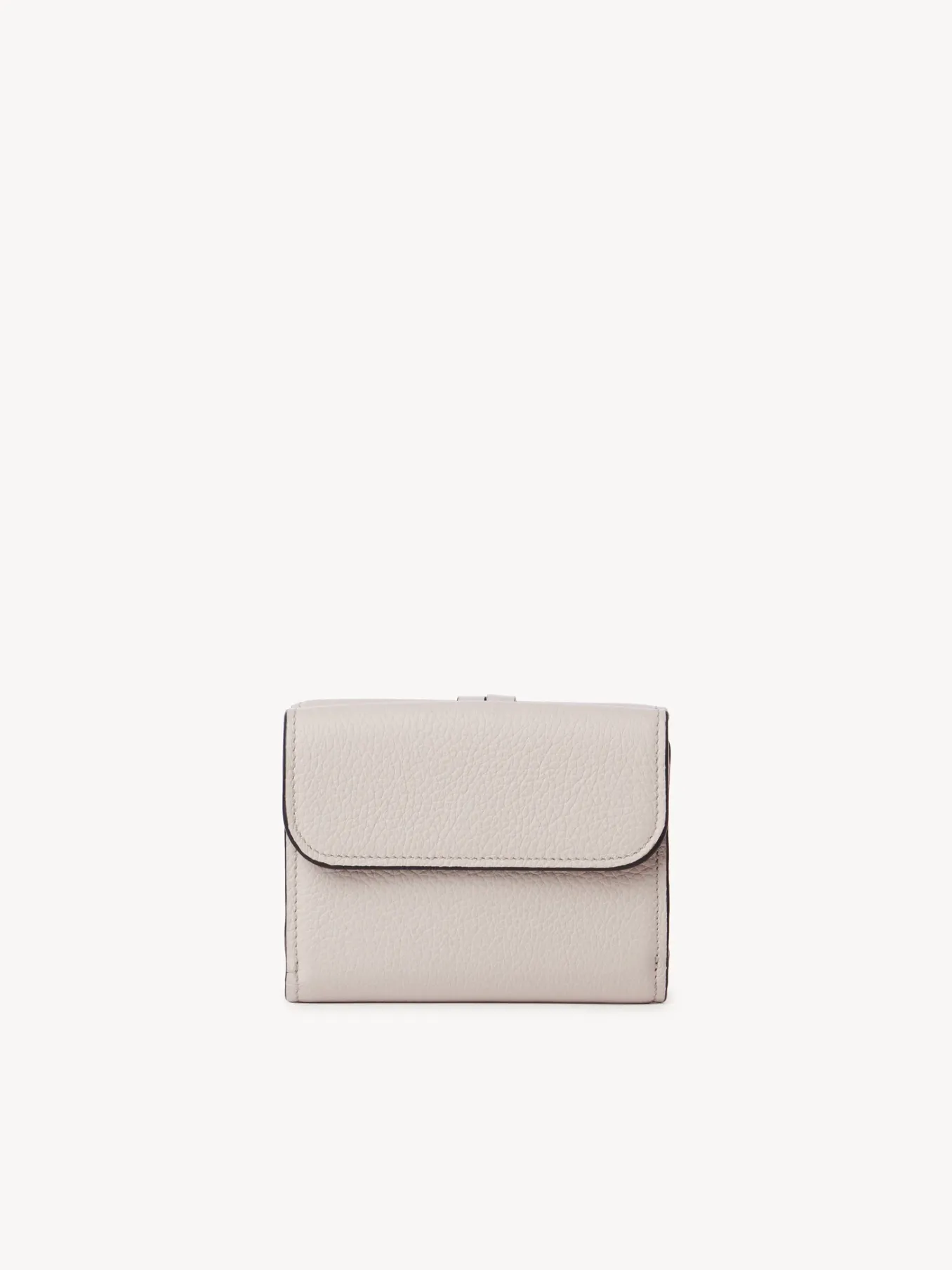 Portefeuilles Compacts-Chloé Portefeuille Compact A Trois Volets Alphabet Wild Grey