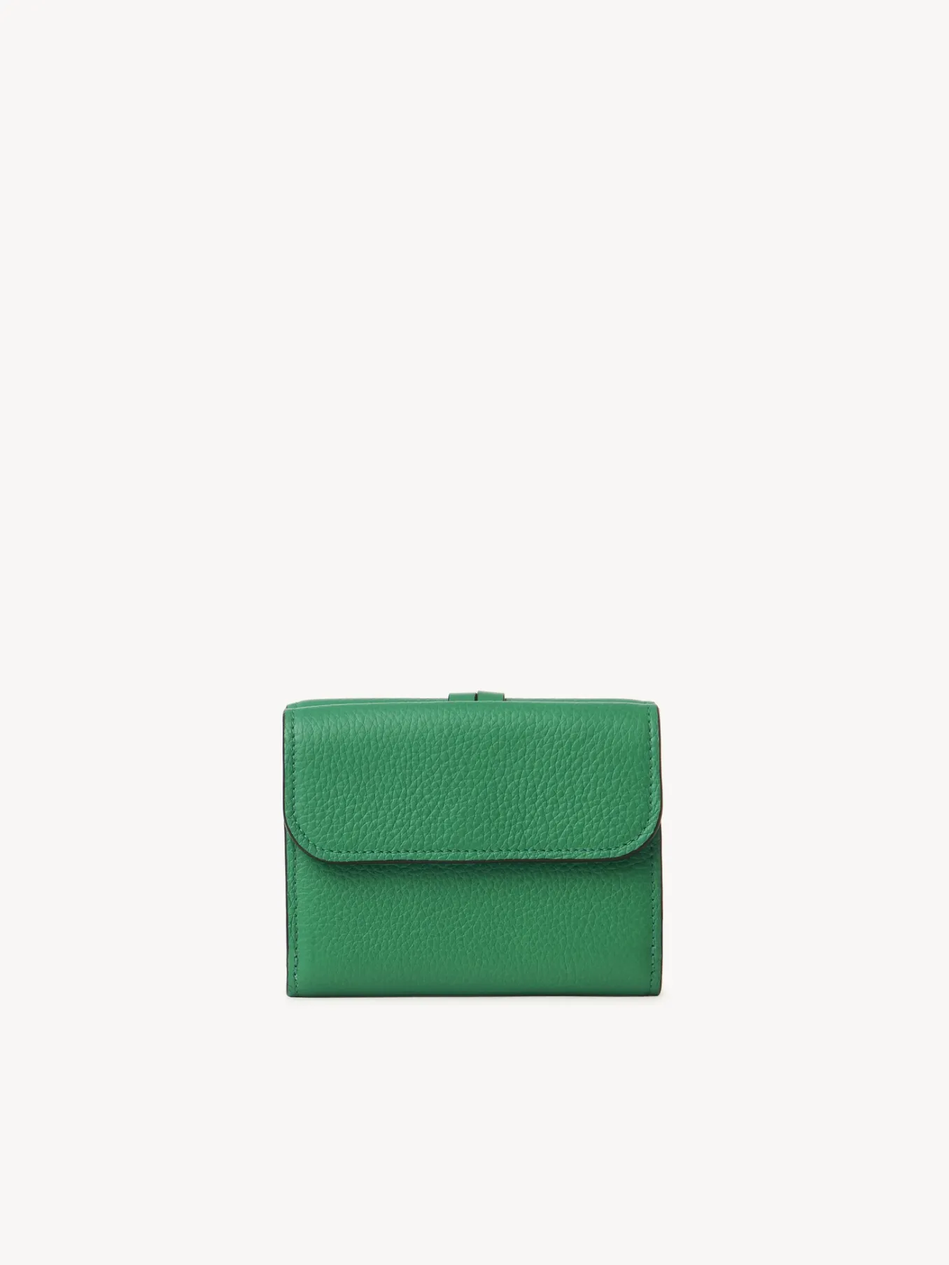 Portefeuilles Compacts-Chloé Portefeuille Compact A Trois Volets Alphabet Pop Green