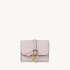 Portefeuilles Compacts-Chloé Portefeuille Compact A Trois Volets Alphabet Pure Pink