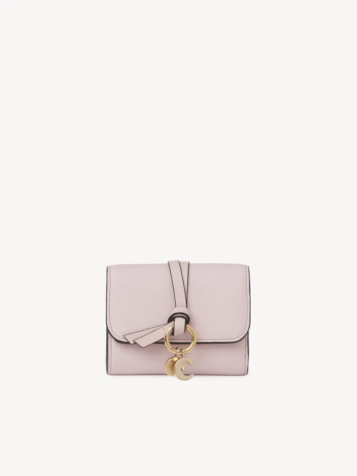 Portefeuilles Compacts-Chloé Portefeuille Compact A Trois Volets Alphabet Pure Pink