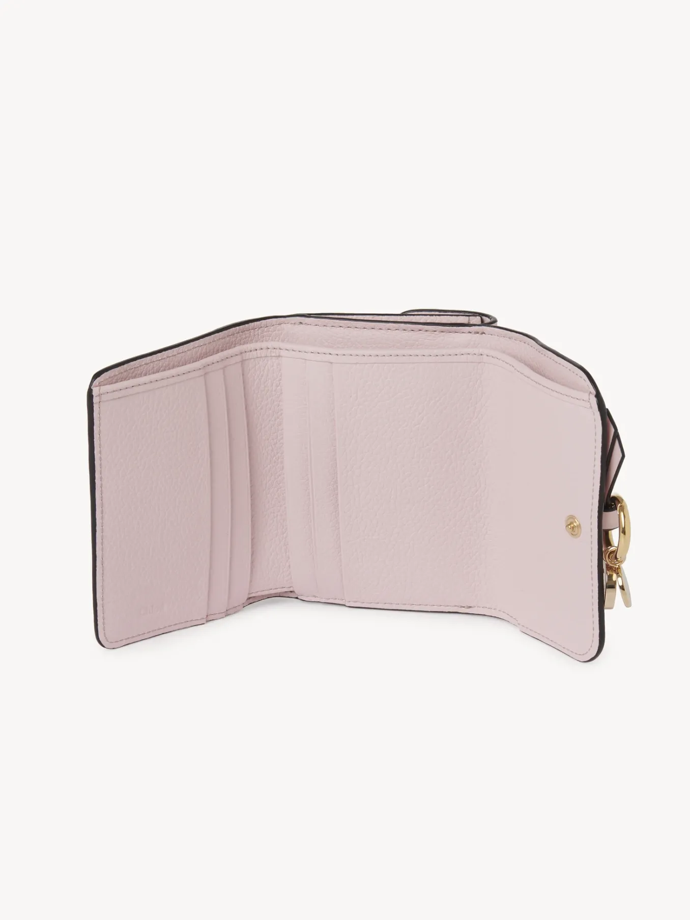 Portefeuilles Compacts-Chloé Portefeuille Compact A Trois Volets Alphabet Pure Pink