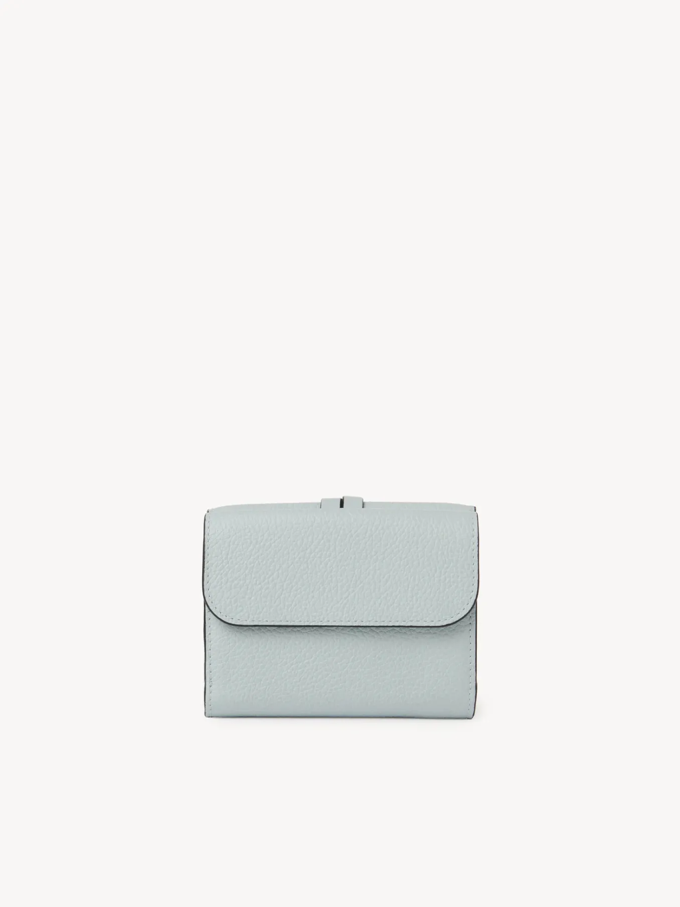Portefeuilles Compacts-Chloé Portefeuille Compact A Trois Volets Alphabet Icy Blue
