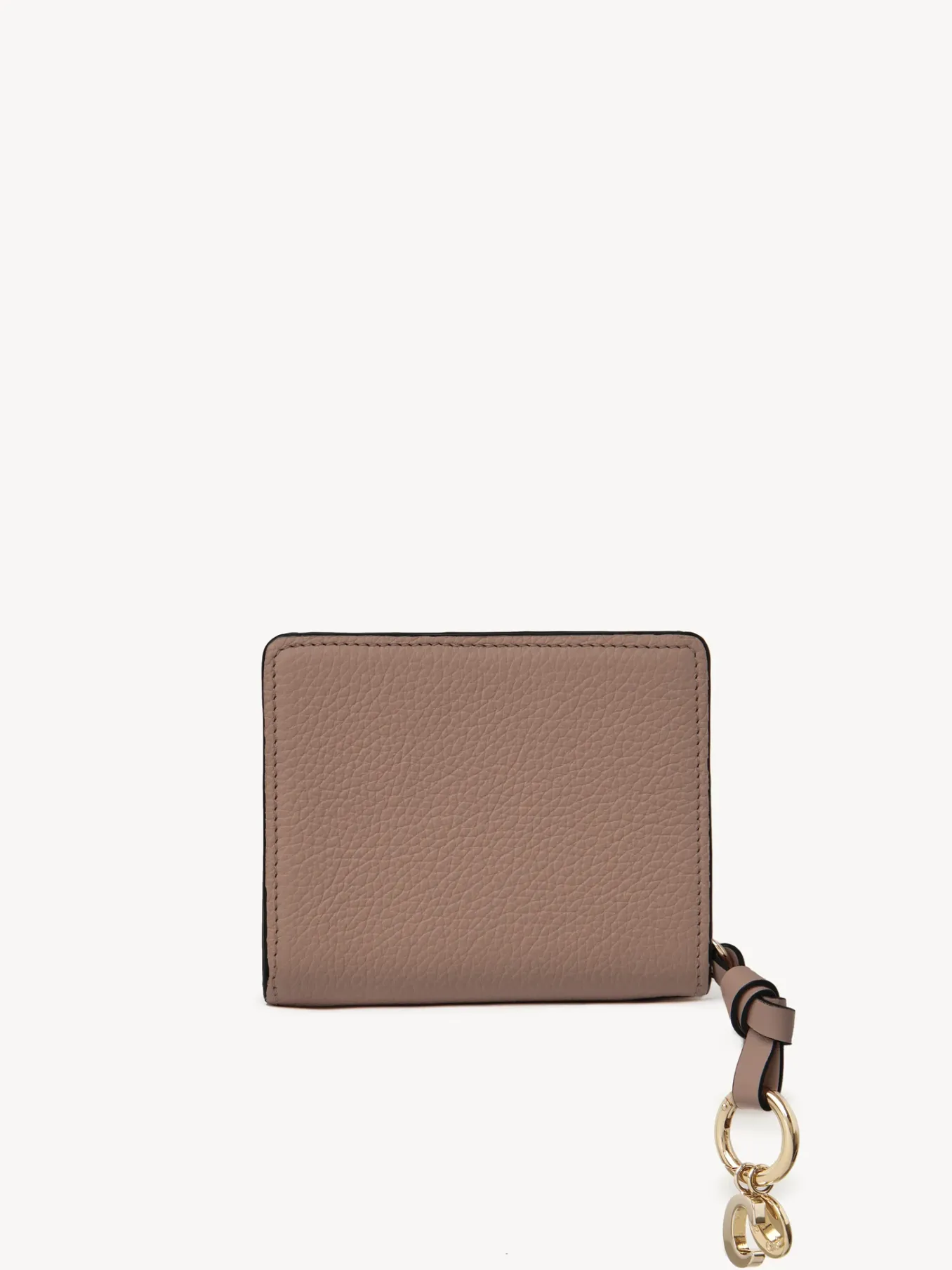 Portefeuilles Compacts-Chloé Portefeuille Compact Alphabet Woodrose