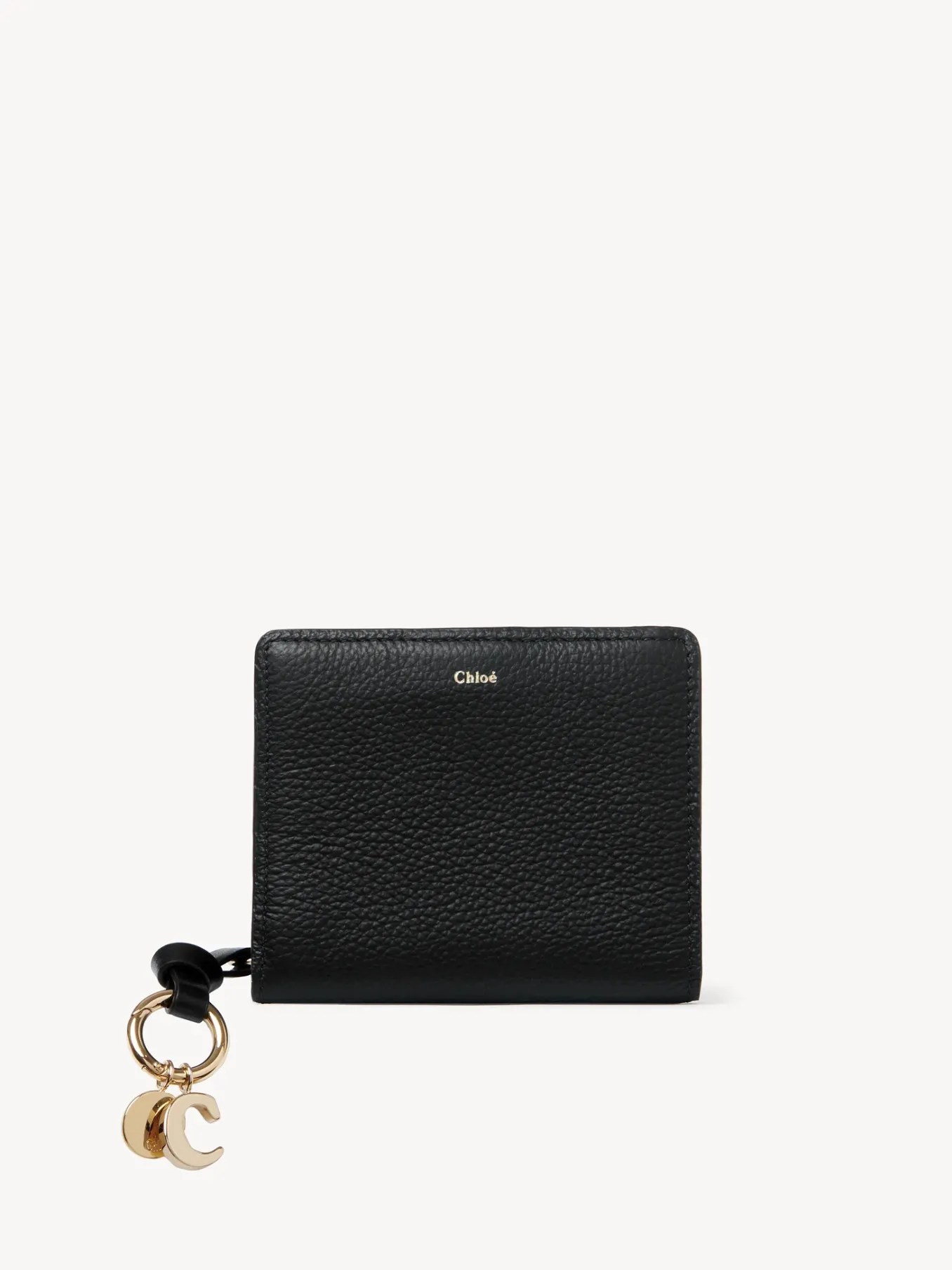 Portefeuilles Compacts-Chloé Portefeuille Compact Alphabet Noir