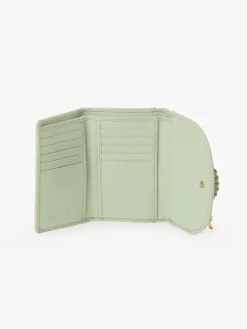 Portefeuilles Compacts-Chloé Portefeuille Compact Hana Pastel Green