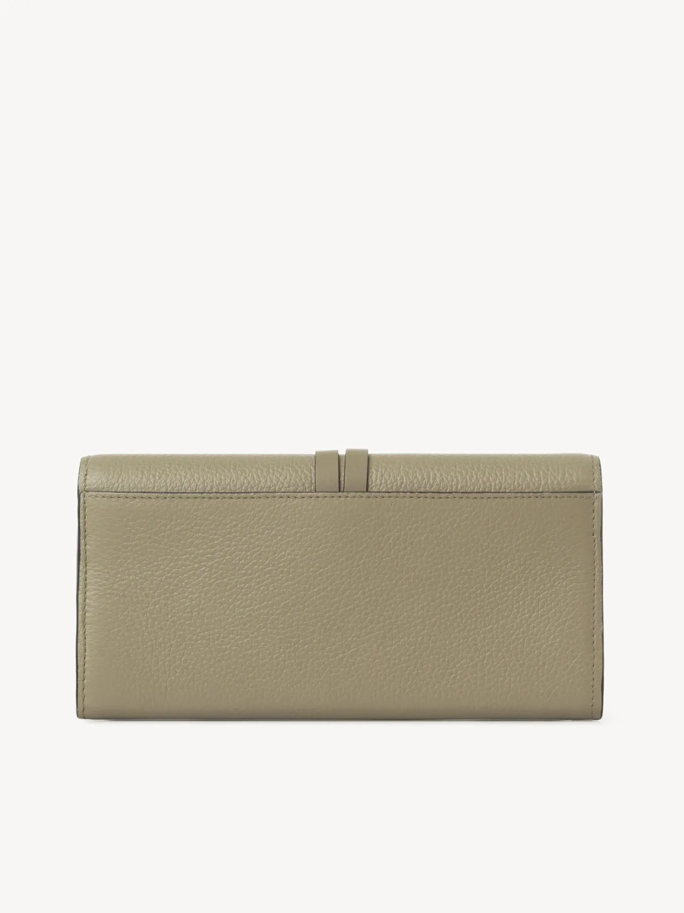 Portefeuilles Longs-Chloé Portefeuille Long A Rabat Alphabet Slate Green