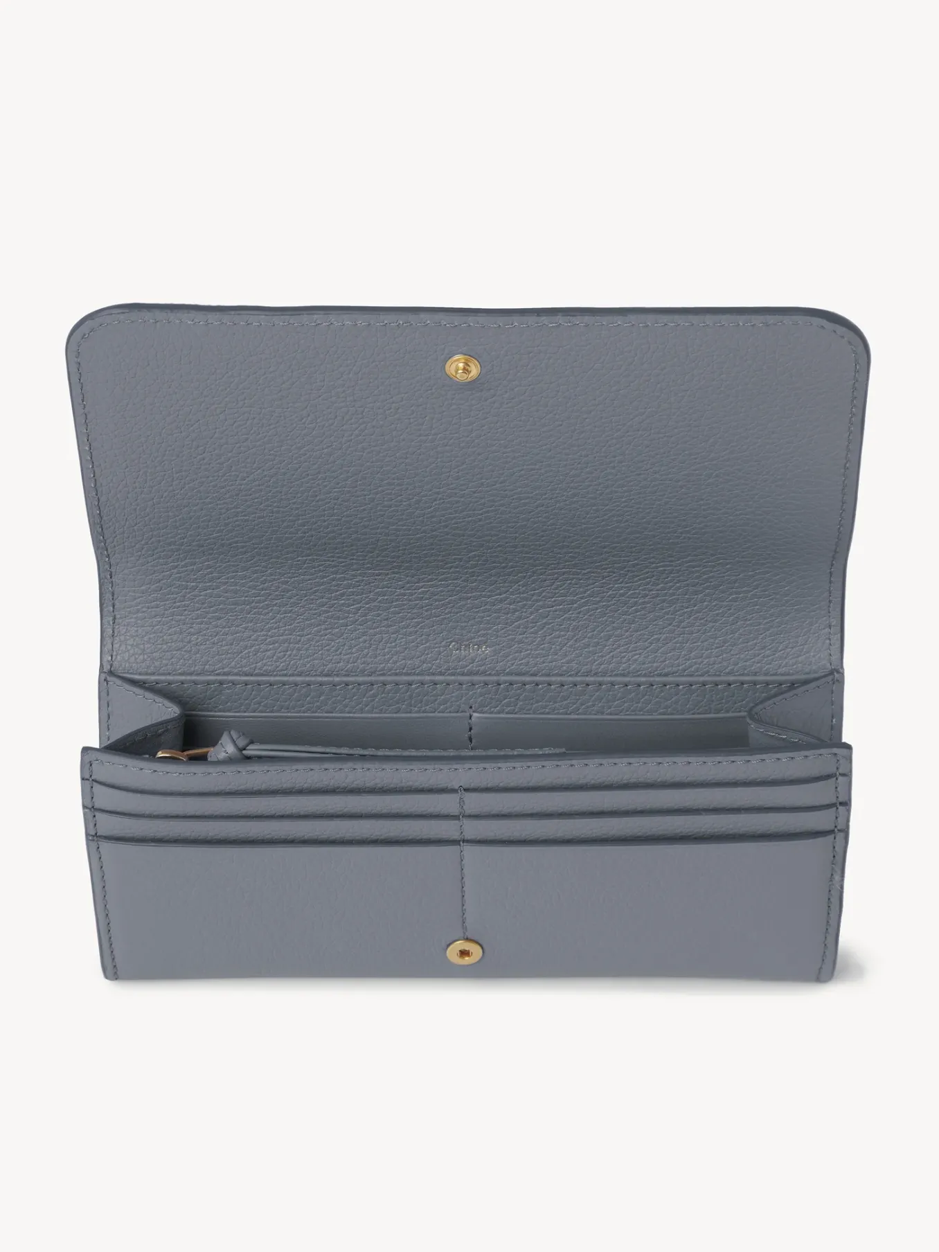 Portefeuilles Longs-Chloé Portefeuille Long A Rabat Marcie Storm Blue