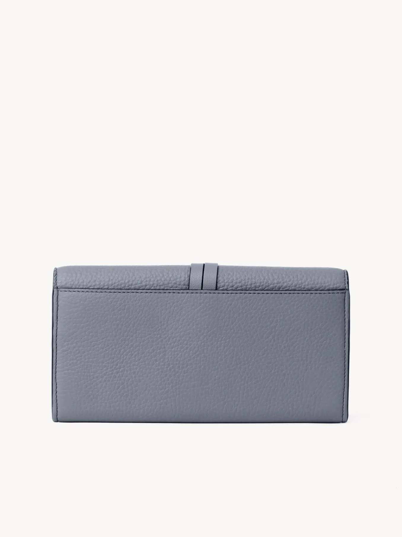 Portefeuilles Longs-Chloé Portefeuille Long A Rabat Alphabet Storm Blue