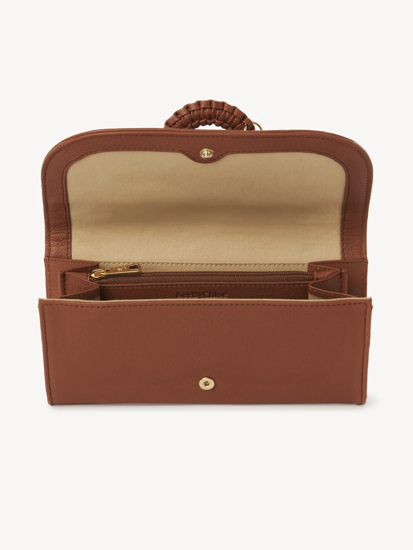 Portefeuilles Longs-Chloé Portefeuille Long Hana Caramello