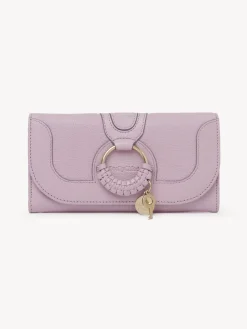 Portefeuilles Longs-Chloé Portefeuille Long Hana Lavender Mist
